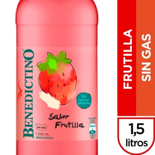 benedictino sabor frutilla